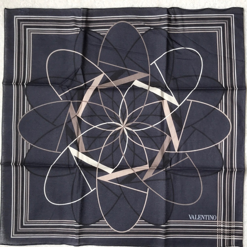 Valentino authentic pocket scarf NWOB